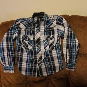 Jack Shirts & Tops - 4/$20 Boys plaid button up shirt Jack Shirts & Tops - 4/$20 Boys plaid button up shirt